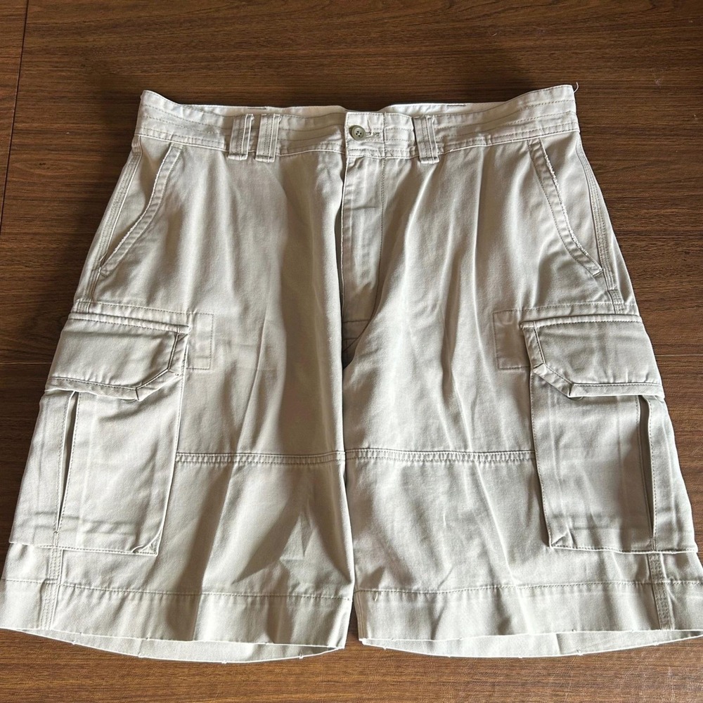 Polo Ralph Lauren Cargo Shorts Mens 38 Khaki Classic Chino Cotton Gorpcore Prep